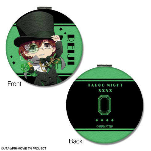 『うたの☆プリンスさまっ♪ TABOO NIGHT XXXX』丸型コンパクトミラー デザイン01(寿 嶺二)